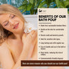 Eco Bamboo Bath & Shower Pouf - Eco Bath London