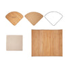 Eco Bath Bamboo Laundry Basket with Lid and Removable Lining - Eco Bath London