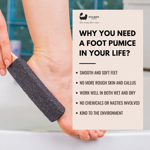 Eco Bath Natural Pumice Foot Files - Eco Bath London