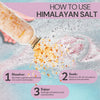 Eco Bath London Lemongrass Himalayan Bath Salt 10.5 oz (300 g) - Premium Himalayan Salt Infused with Lemongrass & Calendula for Uplifting and Refreshing