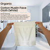 Eco Bath London Organic Cotton Face Flannels 30x30cm - Available in Pack of 3 and Pack of 6 - Eco Bath London