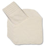 Eco Bath London Organic Cotton Muslin Face Cloth - Pack of 6, Available in Cream and White - Eco Bath London
