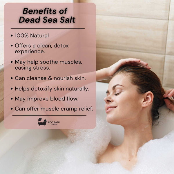Eco Bath London Stress Relief Dead Sea Salt (300g) - Eco Bath London