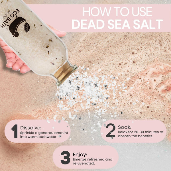 Eco Bath London Stress Relief Dead Sea Salt (300g) - Eco Bath London