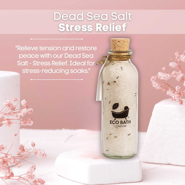 Eco Bath London Stress Relief Dead Sea Salt (300g) - Eco Bath London