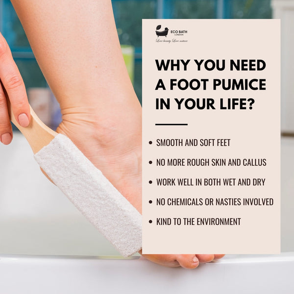Eco Bath Natural Pumice Foot Files - Eco Bath London
