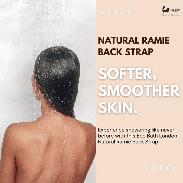 Eco Bath Natural Ramie Back Strap - Eco Bath London