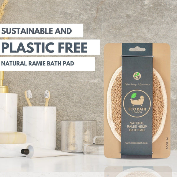 Eco Bath Natural Ramie Bath Pad - Eco Bath London