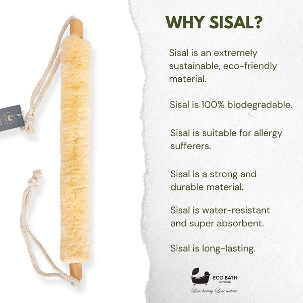 Eco Bath Natural Sisal Strap - Eco Bath London