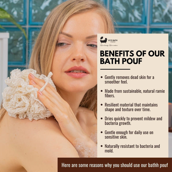 Eco Bath Ramie Bath Puff - Eco Bath London