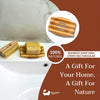 Eco Bath London Bamboo Stripes Rectangle Soap Dish