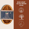 Eco Bath London Olive Wood Oval Soap Dish