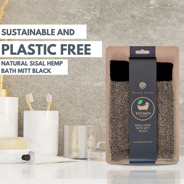 Natural Sisal Hemp Bath Mitt - Eco Bath London