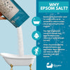 Relaxing Epsom Salt Bath Soak - Pouch - Eco Bath London