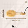 Natural Sisal Japanese Spa Brush - Exfoliating Body Brush - view 14