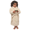 Organic Cotton Kids Robe - Hooded Bathrobe - detail
