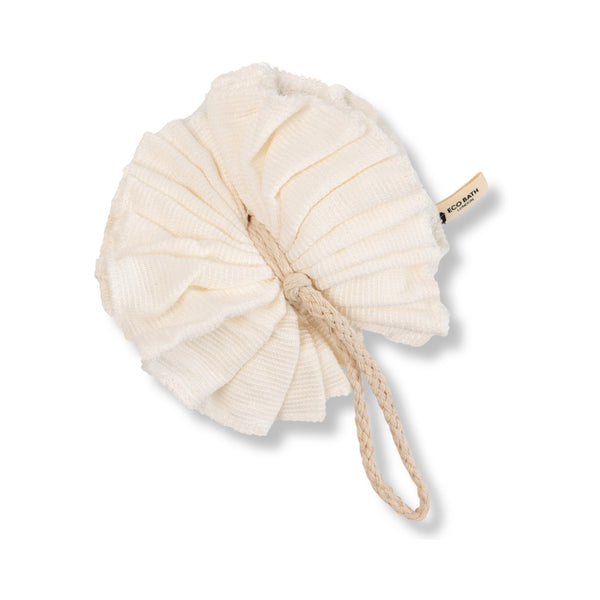 Natural Bath Puff - front view