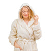 Organic Cotton Bath Robe - front view