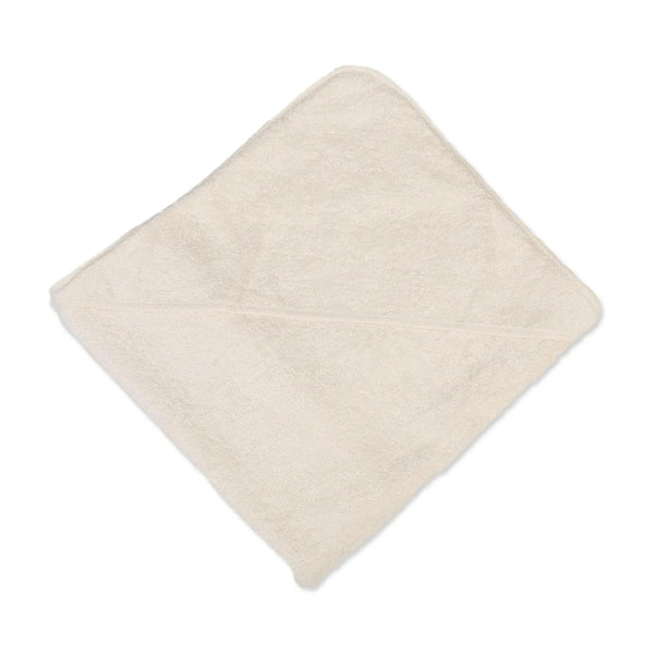GOTS Certified Organic Cotton Baby Hooded Towel - front view