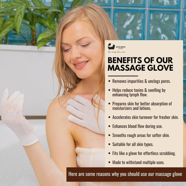 Exfoliating Body Gloves - texture