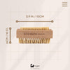 Natural Sisal Nail Brush - Premium Wood Handle - packaging