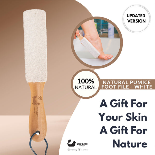Natural Pumice Foot File - Callus Remover & Exfoliator - lifestyle