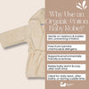 Organic Cotton Kids Robe - Hooded Bathrobe - packaging