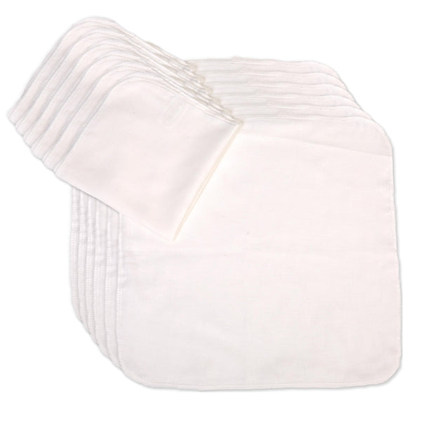 Organic Cotton Muslin Face Cloth - packaging