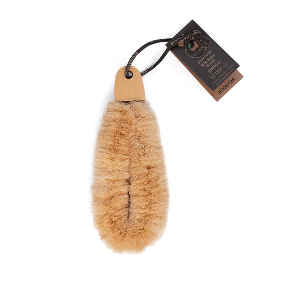 Natural Sisal Japanese Spa Brush - Exfoliating Body Brush - detail