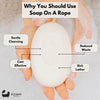 Soap on a Rope 7.76 oz (220 g) - Handmade Natural Bar Soap - view 12