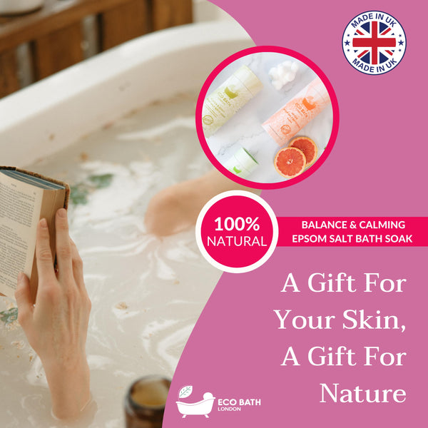 Epsom Salt Bath Soak - Magnesium Muscle Recovery & Relaxation - packaging