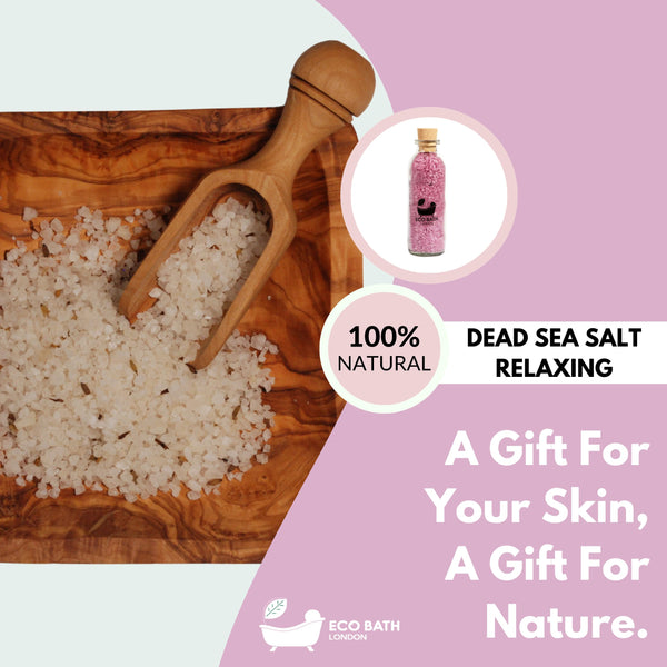 Dead Sea Salt Bath Soak 10.6 oz (300g) - Mineral-Rich Therapeutic Soak - detail