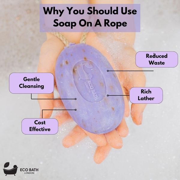 Soap on a Rope 7.76 oz (220 g) - Handmade Natural Bar Soap - view 25