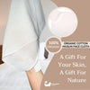 Organic Cotton Muslin Face Cloth - texture