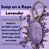 Soap on a Rope 7.76 oz (220 g) - Handmade Natural Bar Soap - view 20