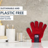 Exfoliating Body Gloves - back view