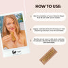 Natural Sisal Nail Brush - Premium Wood Handle - in use