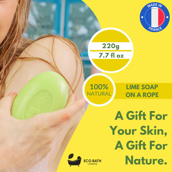 Soap on a Rope 7.76 oz (220 g) - Handmade Natural Bar Soap - view 31