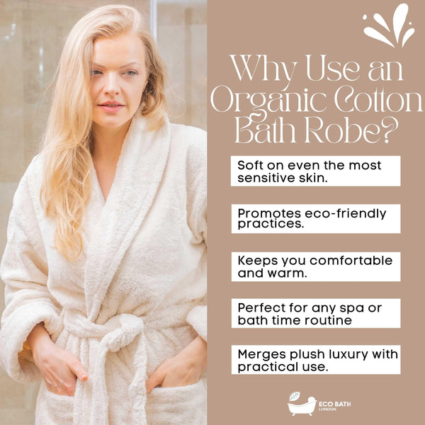 Organic Cotton Bath Robe - packaging