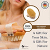 Natural Sisal Hand Brush - close-up