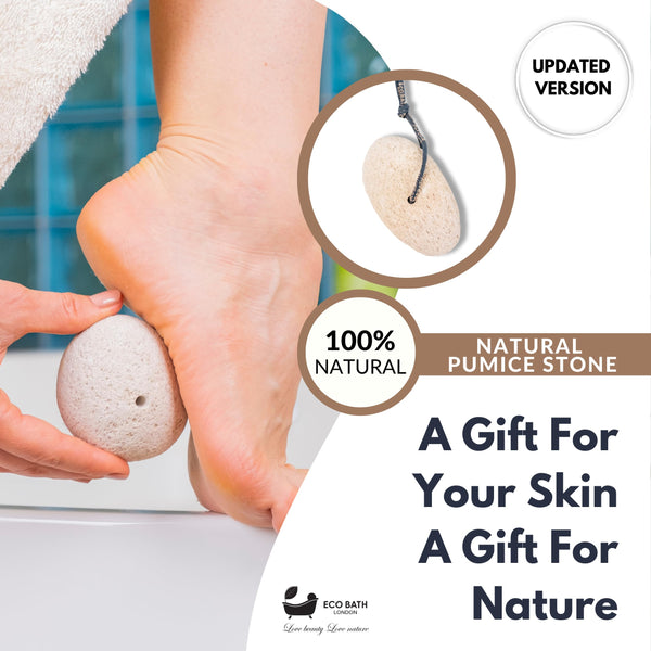Natural Pumice Volcanic Stone with Rope - packaging