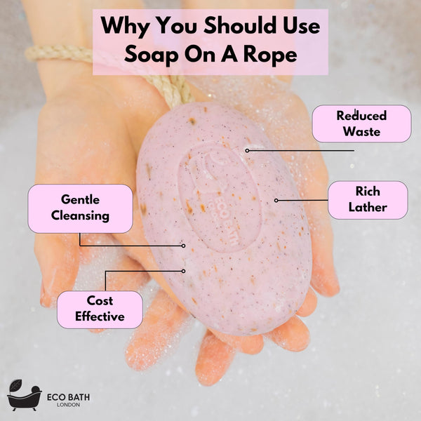 Soap on a Rope 7.76 oz (220 g) - Handmade Natural Bar Soap - view 33