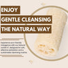 Home Grown Natural Loofah - Exfoliating Body Sponge - in use