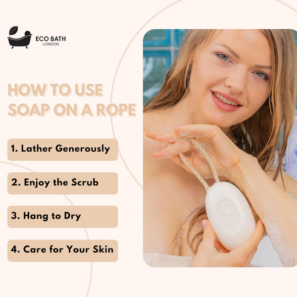 Soap on a Rope 7.76 oz (220 g) - Handmade Natural Bar Soap - view 13