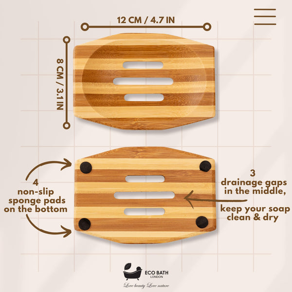 Natural Wood Soap Dish - Handcrafted Bathroom Accessory - view 49