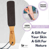 Natural Pumice Foot File - Callus Remover & Exfoliator - back view