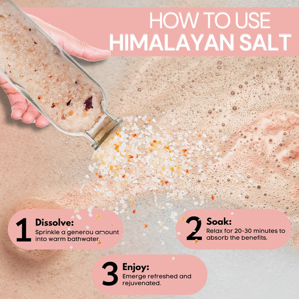 Himalayan Bath Salt 10.6 oz (300g) - Natural Mineral Soak - view 17