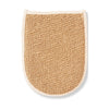 Natural Bath Mitt - front view