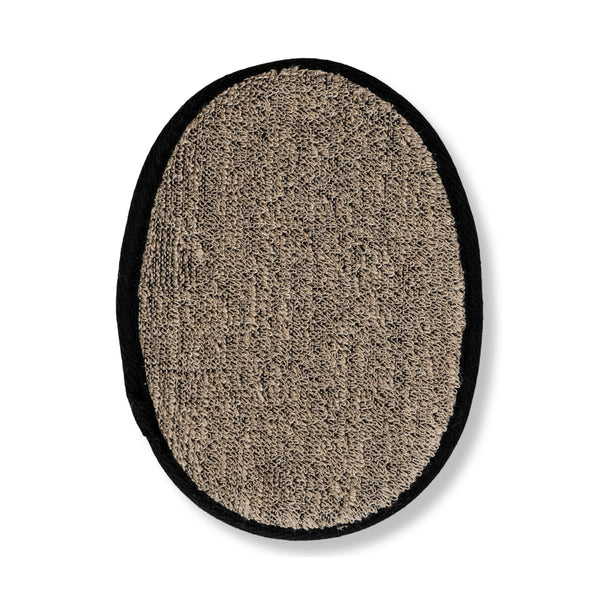 Natural Bath Pad - in use