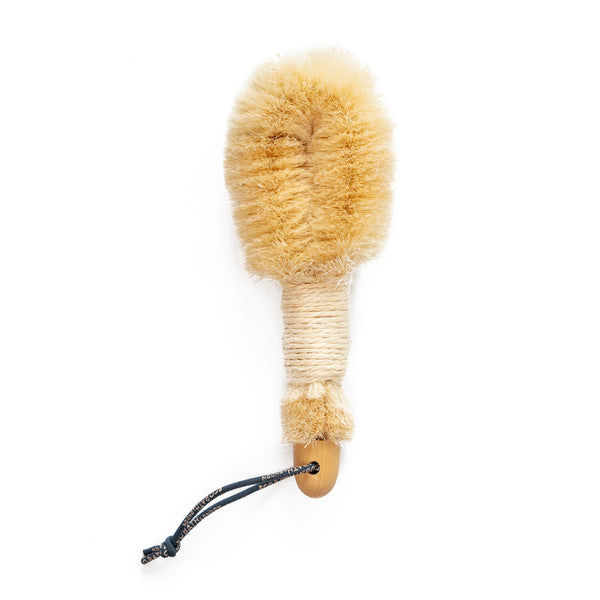 Natural Sisal Japanese Spa Brush - Exfoliating Body Brush - lifestyle